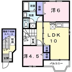 フォレスト原田の物件間取画像